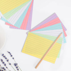 500 Sheets Colored Index Cards Sticky Notes Compact Blank Convenient Graffiti Portable Daily Paper DIY Note Cards Message Supply