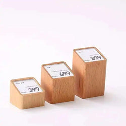 Sign Holder Price Name Card Tag Label Counter Top Number Price Tag Price Display Stand Case
