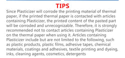 80X50 Adhesive Thermal Label Sticker Paper Waterproof Supermarket Price Blank Label Direct Print Office Print Supplies