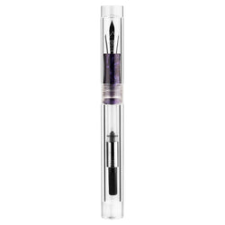 New MAJOHN C1 Fountain Pen Transparent Eyedropper EF F M Nibs Ink Pen school office writing pens Xmas gifts with Original Box