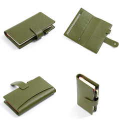 Moterm New Arrivals Weeks Elite Planner Cover for Hobonichi Weeks/ Mega Pebbled Leather Notebook without Large Pocket Organizer