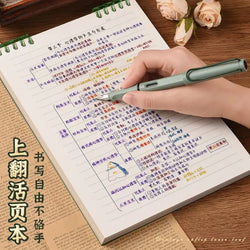 Top Spiral Notebook Horizontal Line 60 Sheets College Spiral Notepad Left-Handed Notebooks for Work School Office Business