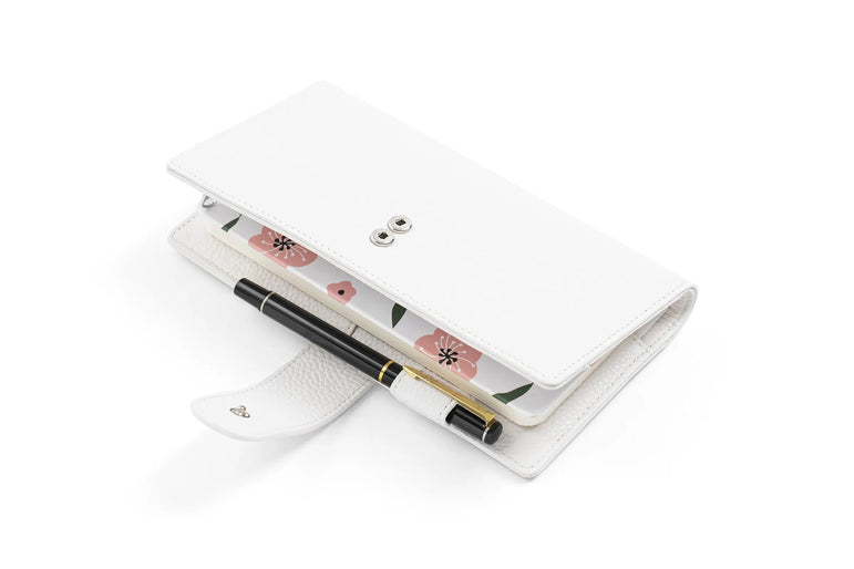 Moterm New Arrivals Weeks Elite Planner Cover for Hobonichi Weeks/ Mega Pebbled Leather Notebook without Large Pocket Organizer