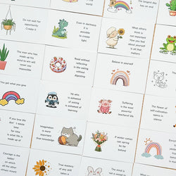 90pcs Inspirational Affirmation CardsMotivational QuotesMotivational InspirationBlessing CardsBirthday GiftsMessage Small Cards