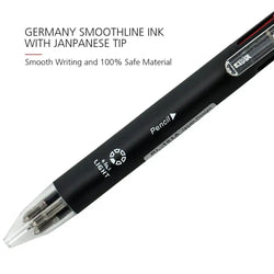 6 In 1 Multicolor Ballpoint Pen 5 Colors Ball Pen Creative Multicolor Ballpoint Pen 1 Automatic Pencil With Eraser for School