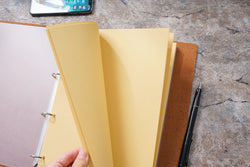 First-layer Cowhide Notebook A4 Enlarged Notebook Crazy Horse Leather Binder Thickened Sketchbook Retro Notepad Gift Notebook