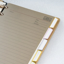 A4A5B6B5 Divider Page Index Page Category Page Index Loose-leaf Book Sub-page Divider Hand Account Divider Page for Notebook