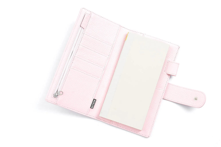 Moterm New Arrivals Weeks Elite Planner Cover for Hobonichi Weeks/ Mega Pebbled Leather Notebook without Large Pocket Organizer