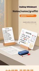 Small Whiteboard Small Blackboard on Double-sided Desk Children's Drawing Board  Shop Erasable Whiteboard Teaching Bulletin