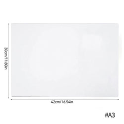A4/A3 Magnetic Whiteboard Dry Erase White Board Markers Office Home Erasable Flexible Refrigerator Magnet Memo Message Board
