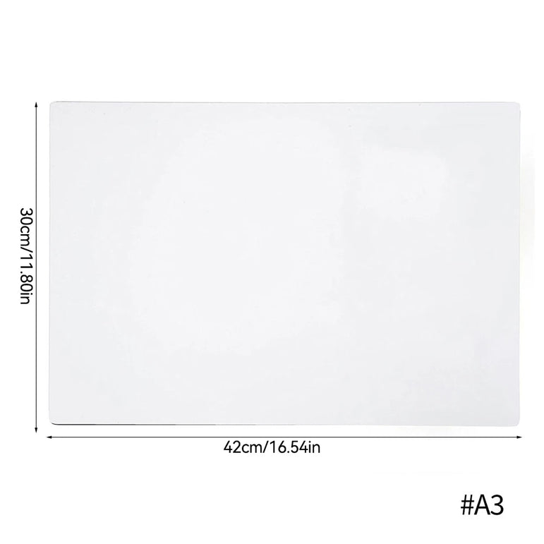 A4/A3 Magnetic Whiteboard Dry Erase White Board Markers Office Home Erasable Flexible Refrigerator Magnet Memo Message Board