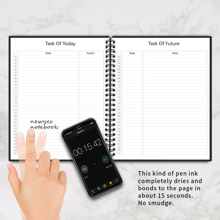 HOMESTEC A4 Reusable Erasable Notebook With Pen&Cloth Microwave Heating Waterproof Notepad Office School Smart Notebook