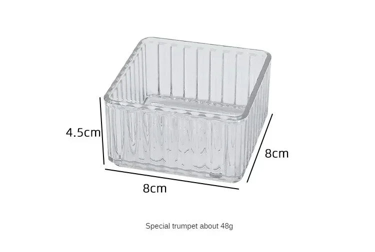 Unlimited Desk Drawer Organizers Set Plastic Bathroom Storage Makeup Organizer Clear Transparent Storage Box Bins