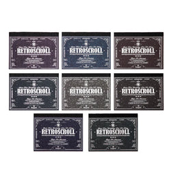 20pcs/lot Memo Pads Material Paper Renaissance Illustrated Scrolls Junk Journal diary Scrapbooking  Background Decoration Paper