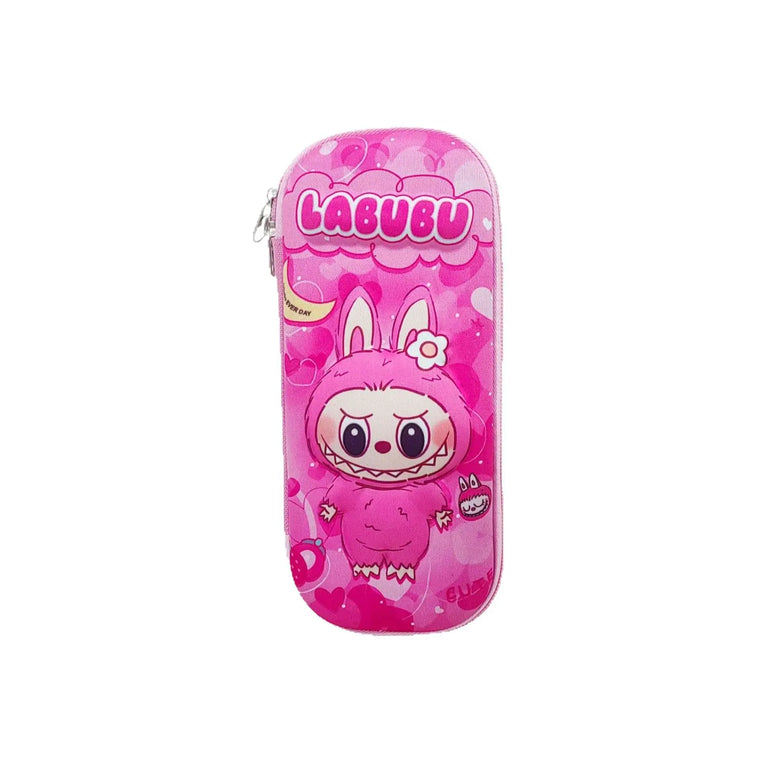 Kawaii 3D multiple anime EVA large-capacity waterproof lightweight student pencil cases, school supplies and stationery bags