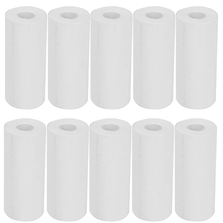 Mini Printer Paper Color Sticker 57*25mm Thermal Paper Self-adhesive Roll Papers Label Sticker For Phone Printing Picture Photo