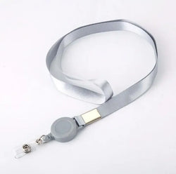Aluminum Alloy Card Holder Retractable Badge Reel Employee Staff Name ID Work Card Holder Business Supplies
