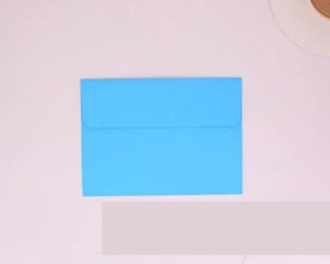 10pcs/pack 13.3x18.4cm Red Envelope Kraft Yellow Green Color Letter Paper Envelopes for Gift Photo Bags Packaging