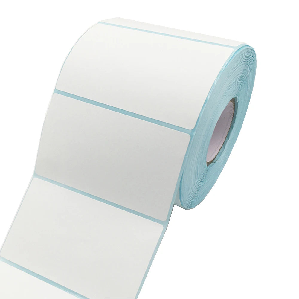 80X50 Adhesive Thermal Label Sticker Paper Waterproof Supermarket Price Blank Label Direct Print Office Print Supplies