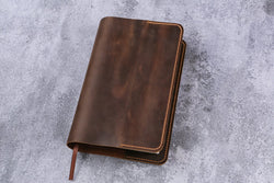 Personalized Leather cover for bible KJV , Custom leather holy bible book case cover christian gifts for men women Z04-LBBC05S