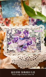 20pcs/lot Memo Pads Material Paper Renaissance Illustrated Scrolls Junk Journal diary Scrapbooking  Background Decoration Paper