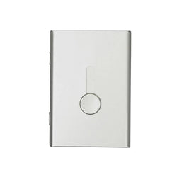 Business Card Holder Hand Push Card Case Bank Card Membership Cards Package Metal Ultra Thin Business Card Box Organizer