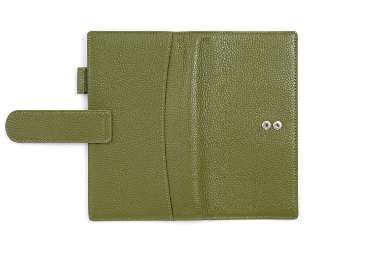 Moterm New Arrivals Weeks Elite Planner Cover for Hobonichi Weeks/ Mega Pebbled Leather Notebook without Large Pocket Organizer