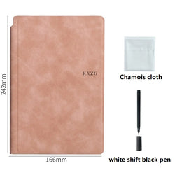 Blackboard A5 Whiteboard Book Sticky Whiteboard Planner Reusable Notebook Set with Whiteboard Pen BBAN01