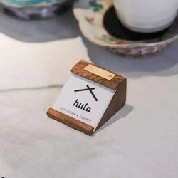 1pcs Solid wood products price tag, set up the exhibition introduction Decca card,  price tag, table stand