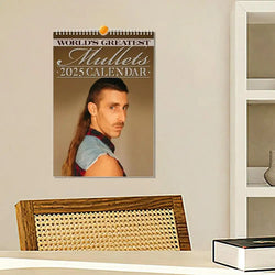 2025 Calendar Mullets Hair Stylist Journal Mullets Calendar Funny 2025 World's Greatest Mullets Calendar Journal Calendars For