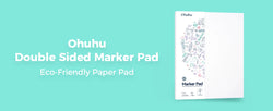 Ohuhu Double Sided Marker Pads Art Sketchbook Bleedproof Glue-Bound Sketching Book for Alcohol Markers Drawing Notebook School