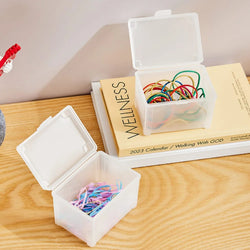 Transparent Idol Photo Storage Case Plastic Kpop Albums Photocards Small Card Collection Organizer Photo Card Holder Box