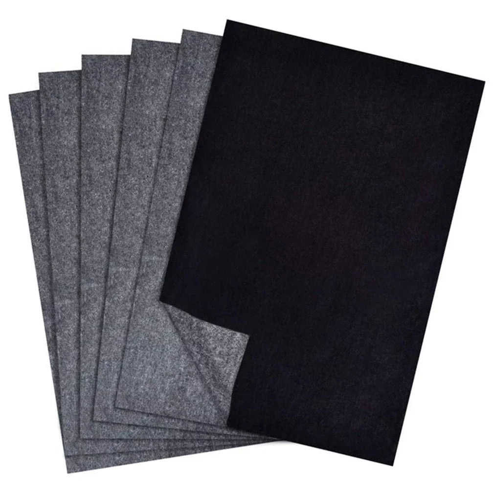 80 Sheets A4 Carbon Paper Paper Pattern Letters Erasable Tracing Paper Copy Paper Reusable Image