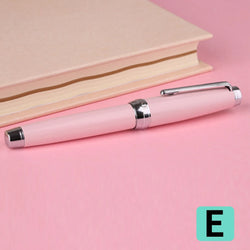 New Moon 3 Metal Fountain Pen molandi Color Korean Students' Writing Practice ink Pens office school supplies exquisite gift pen