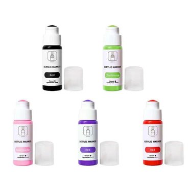 Mop Marker Quick Drying 18mm Tip Acrylic Marker Pen Permanent Fade-Resistant Ink For Murals Canvas Metal Glass Paper Wood 60ml