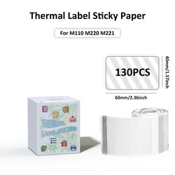 M110 Paper Compatible With M110/M120/M220/M221 Label Maker Printer Thermal paper Label Maker Paper M110 Label For Small Business