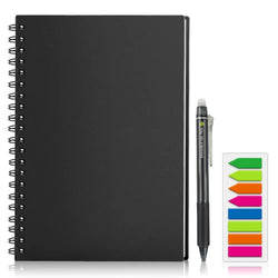 HOMESTEC A4 Reusable Erasable Notebook With Pen&Cloth Microwave Heating Waterproof Notepad Office School Smart Notebook