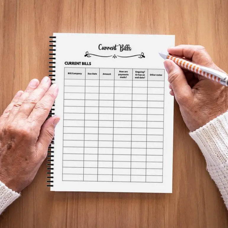 Black End of Life Planner End Of Life Planner Notebook Sorry Its Your Problem Funny End Of Life Planner Legacy Planning Notebook
