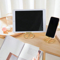 Desktop Phone Holder Simple Metal Business Card Holder Stand Office Desktop Business Name Card Display Organizer