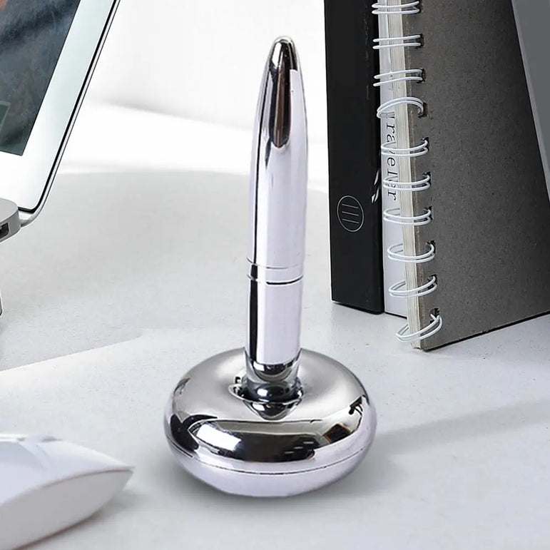 Maglev Hover Pen Creative Executive Pen Vertical Standing Pen Desk Accessory For Students Business Stationery Supplies