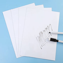 A5 Size Magnetic Whiteboard Pens Fridge Dry Erase White Board Refrigerator Magnet Note Home Soft Flexible Remind Message Boards