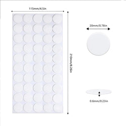 Adhesive Stick dots Two-Sided Sided Mounting Putty Stick Tack for Wall Hanging Crafts Balloons Festival Party Decorations