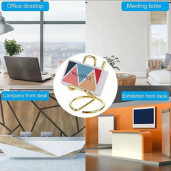 Desktop Phone Holder Simple Metal Business Card Holder Stand Office Desktop Business Name Card Display Organizer