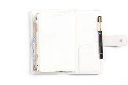 Moterm New Arrivals Weeks Elite Planner Cover for Hobonichi Weeks/ Mega Pebbled Leather Notebook without Large Pocket Organizer