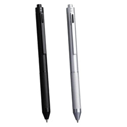 4 In 1 Multifunction Gel Pens Gravity Sensor Metal Retractable Ballpoint Pen 3 Color 0.7mm Ballpoint+0.5mm Mechanical Pencil