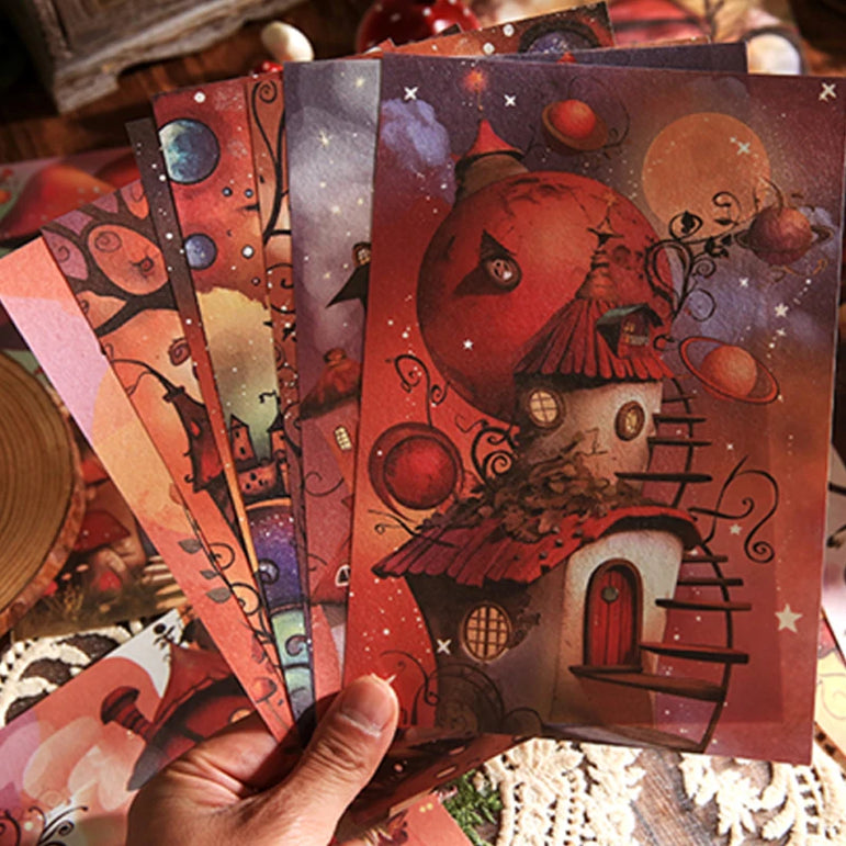 Mr Paper 30pcs Fairytale world series material paper handbook material background decorative paper DIY collage photo frame album