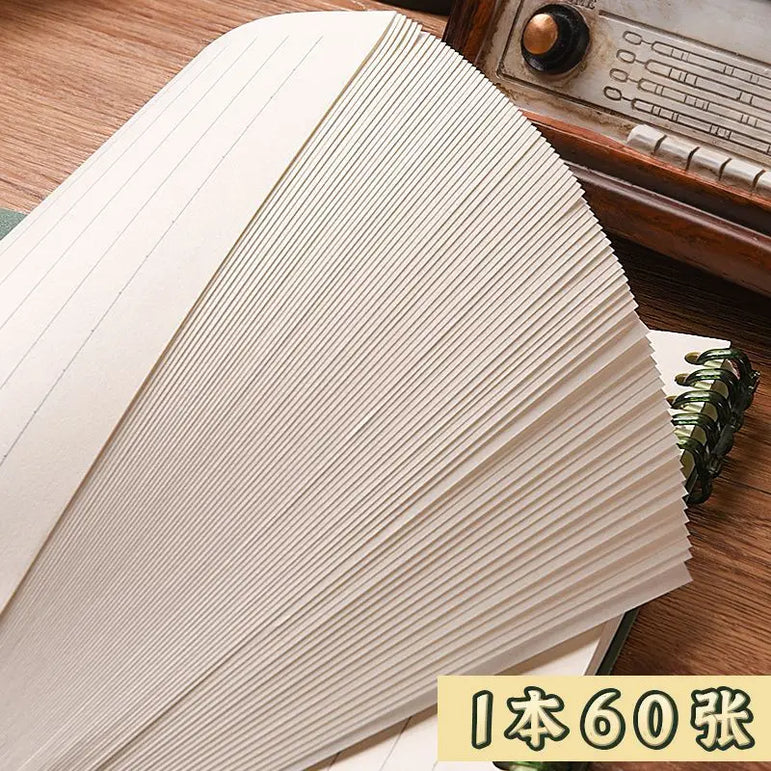 Top Spiral Notebook Horizontal Line 60 Sheets College Spiral Notepad Left-Handed Notebooks for Work School Office Business