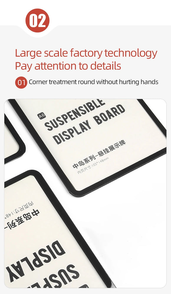 Placards lit. hang up a plate Event Listing Advertising and promotional display boards Warehouse signage Hanging alert signs