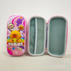 Kawaii 3D multiple anime EVA large-capacity waterproof lightweight student pencil cases, school supplies and stationery bags