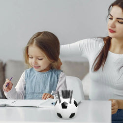 Pen Organizer For Desk Soccer Pen Holder Multipurpose Desk Pen Organizer Practical Pen Storage Containers Pencil Desk Holder For
